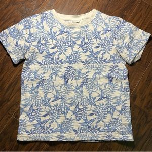 Janie and Jack Rachel Zoe Bird Tropical Print Tee